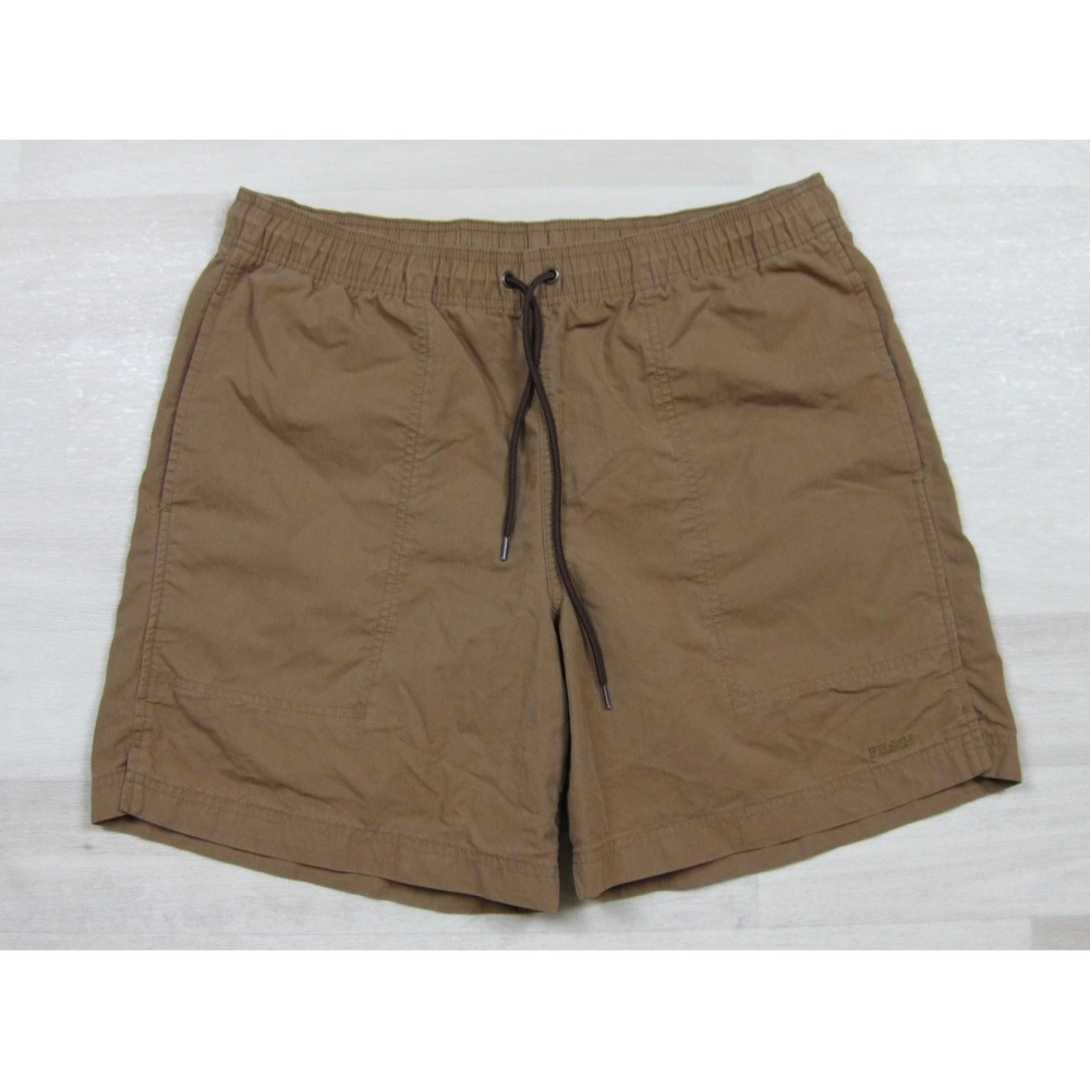 CC Filson Green River Water Shorts Men's (M) Flax Khaki Hiking Outdoor